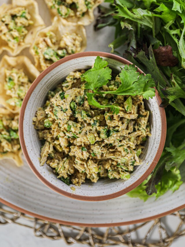 Curried Tuna Salad With Greek Yogurt (10 Minutes!)