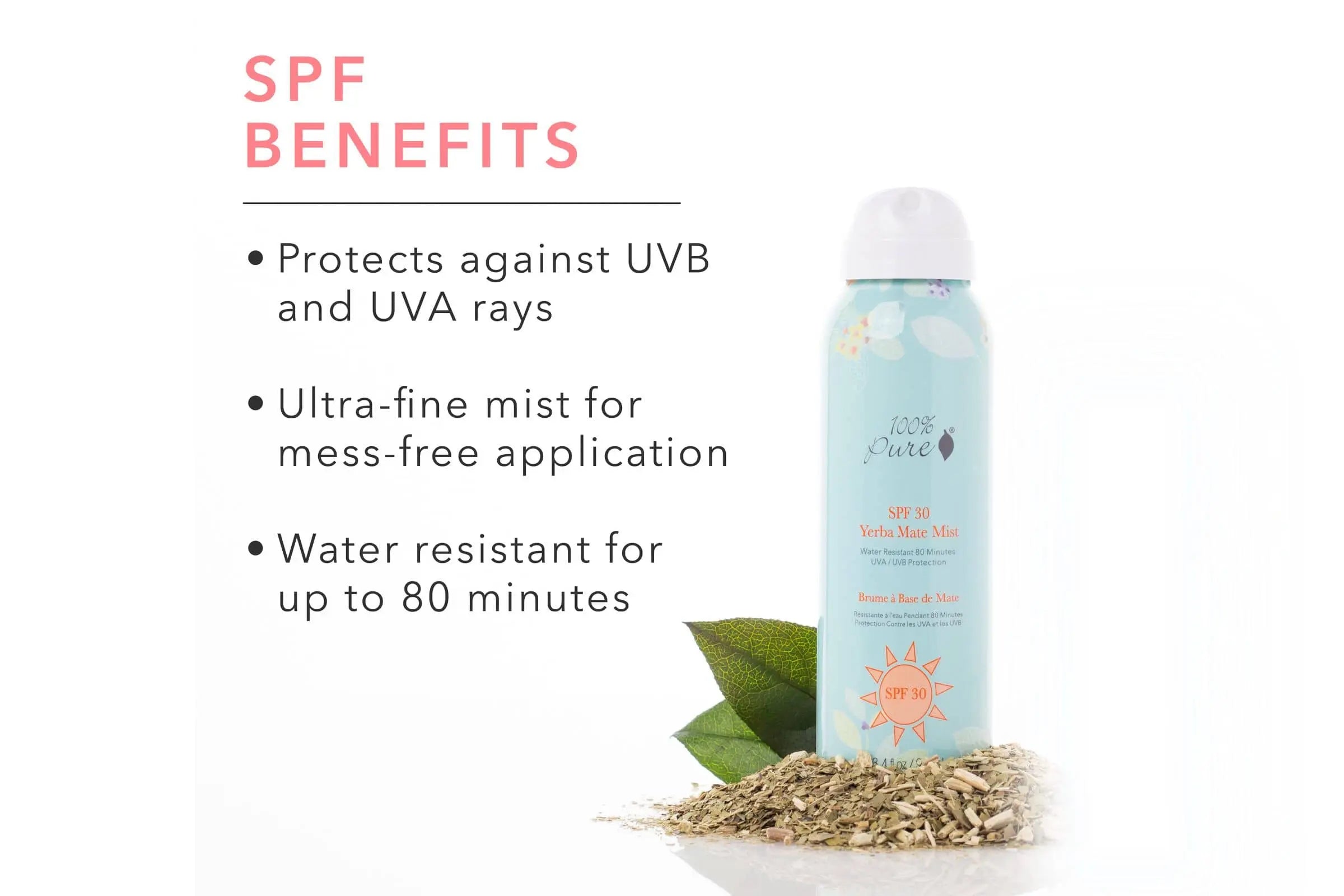 Yerba Mate Mist SPF 30 Benefits