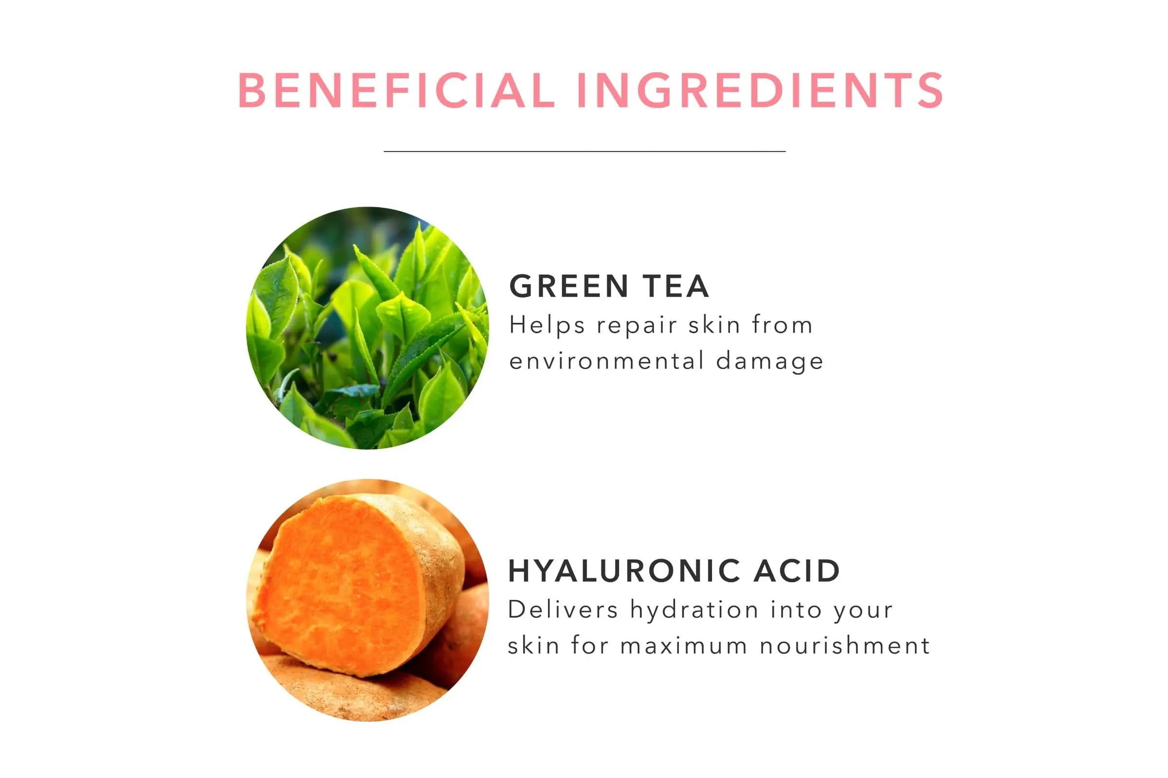 Beneficial Ingredients in 100% PURE Caffeine Mask