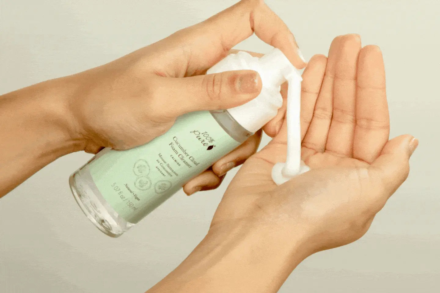 100% Pure Cucumber Cloud Foam Cleanser