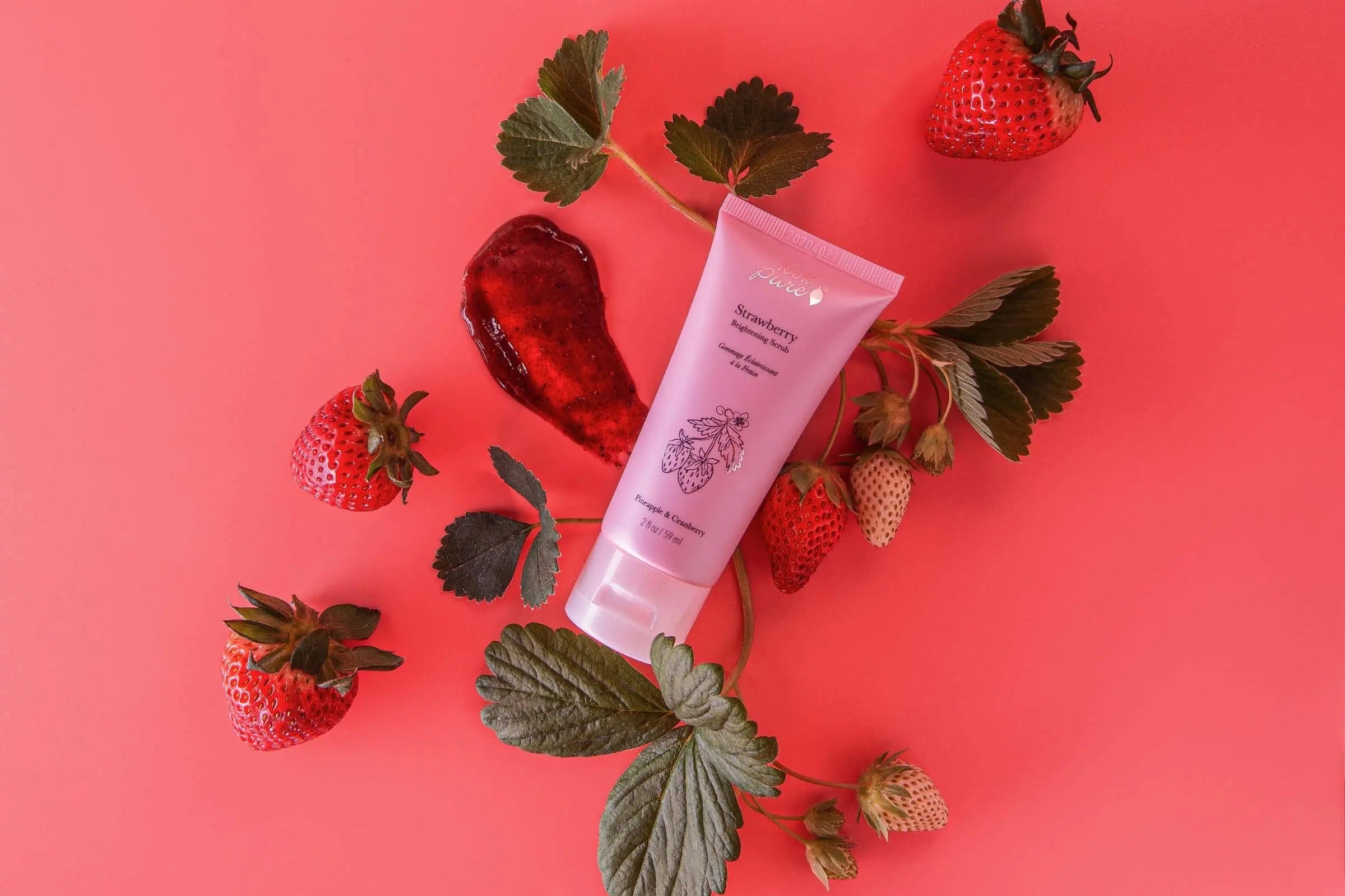 100% Pure Why Our Strawberry Brightening Scrub is a Must-Have for Summer Skin