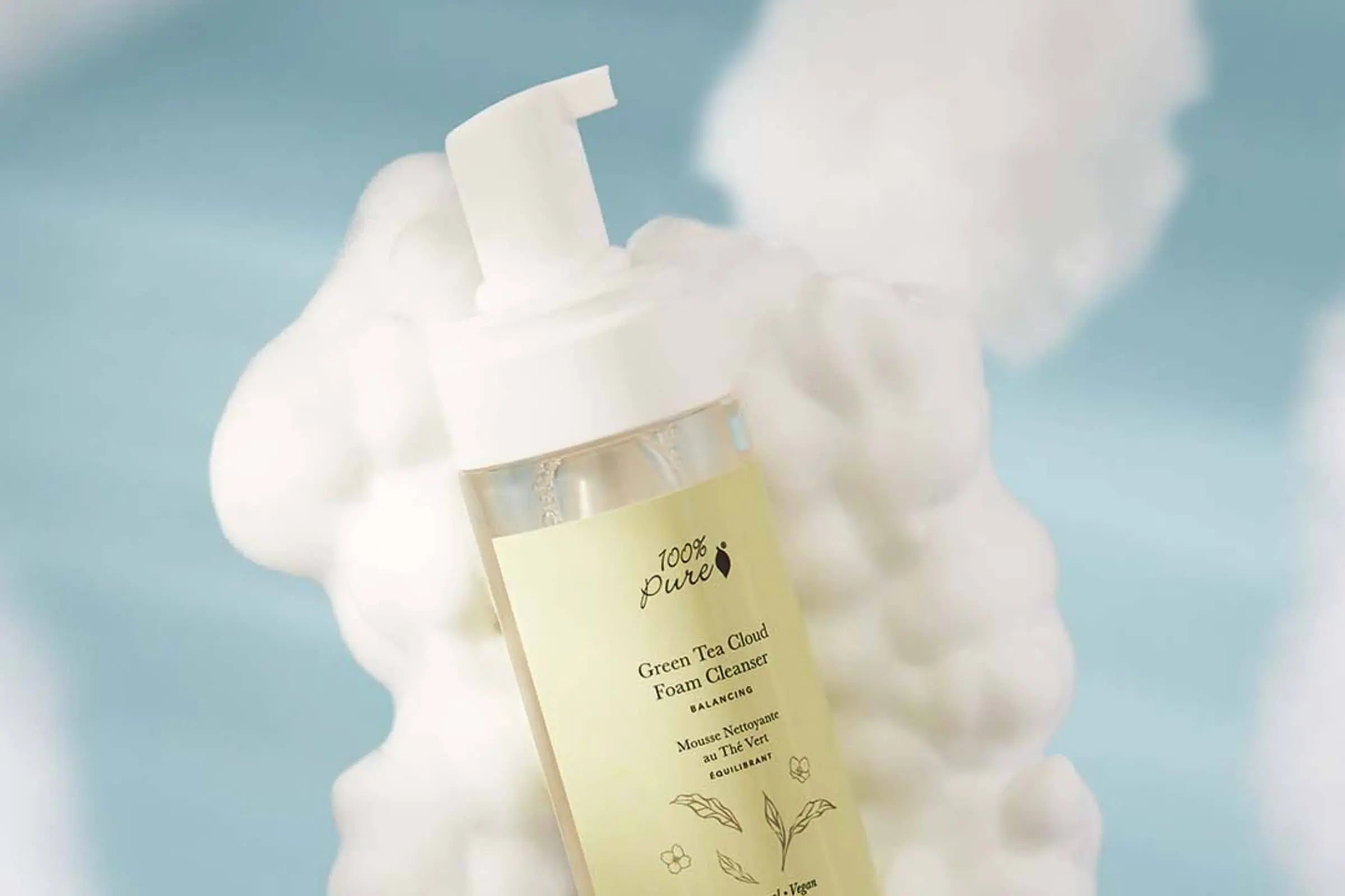 100% Pure Green Tea Cloud Foam Cleanser