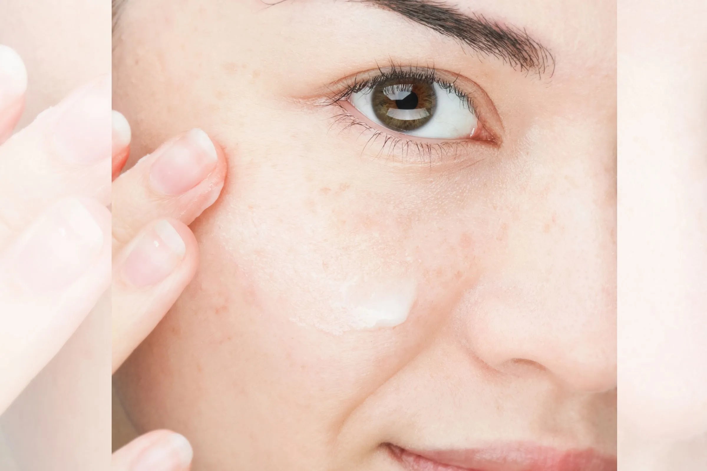 Woman using 100% PURE Niacinamide Boost Serum